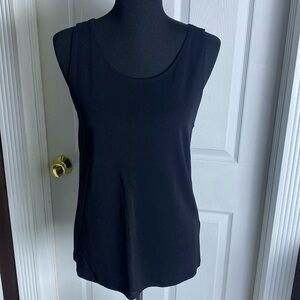 DNKY Women’s Black Tank Top Sz L NWOT